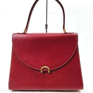 Cartier Must Bordeaux Leather Handbag -